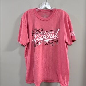 Women's "Make Mine a Legend" Tennessee Legend Distillery Short Sleeve Tee.